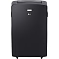 LG Portable Air Conditioner, 12,000 BTU, 27 7/16"H x 16 15/16"W x 12 13/16"D, Graphite Gray 1 thumbnail image