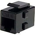 StarTech.com Cat 6 RJ45 Keystone Jack Network Coupler - F/F - Join Two Cat6 Patch Cables Together to Make a Longer Cable - C6KEYCOUPLER 1 thumbnail image