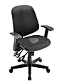 Realspace® Frespi Multifunction Mesh Mid-Back Chair, Black