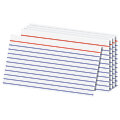 Office Depot® Brand Index Cards, 3" x 5", Ruled, White, 100 1 thumbnail image