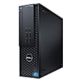 Dell Precision T1700 Workstation - 1 x Intel Xeon E3-1220 v3 Quad-core (4 Core) 3.10 GHz - 16 GB DDR3 SDRAM - 256 GB SSD - AMD FirePro W4100 2 GB Graphics - Windows 7 Professional 64-bit - Small Form Factor - Black 1 thumbnail image