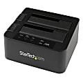 StarTech.com eSATA Hard Drive Duplicator Dock, Standalone HDD Cloner, SATA, SDOCK2U33RE 1 thumbnail image