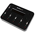 StarTech.com Standalone 1:5 USB Flash Drive Duplicator and Eraser - Flash Drive Copier