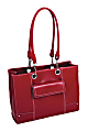 McKleinUSA SERENA Faux Leather Ladies Business Tote, Red