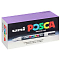Sanford® Uni Posca Water-Based Paint Markers, Medium Point, White, Pack Of 12 Markers