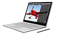 Microsoft® Surface Book Laptop, 13.5” Touch Screen, Intel® Core™ i5, 8GB Memory, 256GB Solid State Drive, Windows® 10 Pro 1 thumbnail image