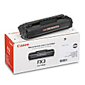 Canon® FX-3 Black Toner Cartridge, 1557A002