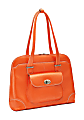 McKleinUSA Avon Leather Ladies Briefcase, Orange