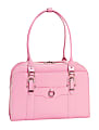 McKleinUSA Hillside Leather Ladies Briefcase, Pink