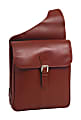 Siamod 14" Leather Vertical Messenger Bag - Leather - 14.8" Height x 13" Width x 4.3" Depth 1 thumbnail image