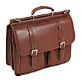 Siamod Signorini Leather Laptop Case For 15" Laptops, Cognac 1 thumbnail image