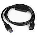 StarTech.com USB 3.0 to eSATA HDD/SSD/ODD Adapter Cable - 3ft eSATA Hard Drive to USB 3.0 Adapter Cable - USB3S2ESATA3 1 thumbnail image