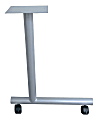 Lorell C-Leg Training Table Base, 27"H x 1.50"W x 22"D 1 thumbnail image