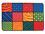 Carpets for Kids® KID$Value Rugs™ Patterns At Play Activity Rug, 4' x 6' , Multicolor 1 thumbnail image