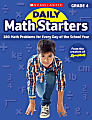Scholastic Teacher Resource Daily Math Starters, Grade 4