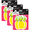 Carson Dellosa Education Cut-Outs, Schoolgirl Style Simply Stylish Tropical Pineapple, 36 Cut-Outs Per Pack, Set Of 3 Packs 1 thumbnail image