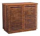 Zuo Modern Linea 83"W Bar Cabinet, Walnut 1 thumbnail image