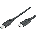 StarTech.com 1 ft IEEE-1394 Firewire Cable 6-6 M/M