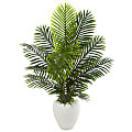 Nearly Natural Paradise Palm 54”H Artificial Tree With Planter, 54”H x 36”W x 36”D, Green