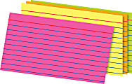 Office Depot® Brand Glow Index Cards, 3" x 5", Assorted Colors, Pack Of 300 1 thumbnail image