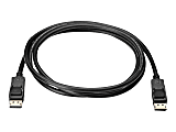 HPE - DisplayPort cable - DisplayPort (M) latched to DisplayPort (M) latched - 1.83 m - for ProLiant DL380 Gen9 High Performance 1 thumbnail image