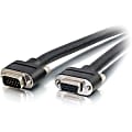C2G 1ft Select VGA Video Extension Cable M/F - 1 ft VGA Video Cable  - 50235 1 thumbnail image