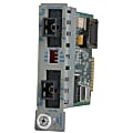 Omnitron iConverter GX/F - Media converter - GigE - 1000Base-SX, 100Base-FX - SC multi-mode / SC single-mode - up to 74.6 miles - 850 nm / 1550 nm 1 thumbnail image