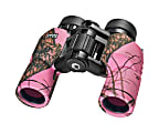 Barska Crossover Waterproof Binoculars, 8 x 30, Mossy Oak Winter In Pink