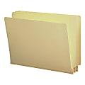 Smead® Shelf-Master® End-Tab Folders, Legal Size, Manila, Box Of 100