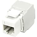 StarTech.com Cat 6 Keystone Jack white - Tool-less Type Cat. 6 Keystone Jack - Network Connector - RJ-45 - RJ-45 1 thumbnail image