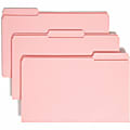 Smead® 1/3-Cut 2-Ply Color File Folders, Legal Size, Pink, Box Of 100 1 thumbnail image