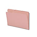 Smead® 1/3-Cut 2-Ply Color File Folders, Legal Size, Pink, Box Of 100