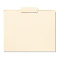 Smead® File Folders, Letter Size, 1/3 Cut, Center Tab Cut, Manila, Box Of 100
