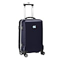 Denco Sports Luggage NCAA ABS Plastic Rolling Domestic Carry-On Spinner, 20" x 13 1/2" x 9", North Carolina Tar Heels, Navy
