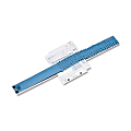 C-Line® All-Purpose Plastic Sorter, 2 1/2" x 23 1/2" x 3/4", Blue/Gray 1 thumbnail image