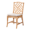 bali & pari Rio Rattan Dining Accent Chair, Natural Brown 1 thumbnail image