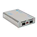 iConverter 10 Gigabit Ethernet Fiber Media Converter SFP+ to SFP+ 10Gbps - 2 x SFP+ (Protocol-Transparent); Wall-Mount Standalone; US AC Powered; Lifetime Warranty