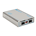 iConverter 10 Gigabit Ethernet Fiber Media Converter SFP+ to SFP+ 10Gbps - 2 x SFP+ (Protocol-Transparent); Wall-Mount Standalone; US AC Powered; Lifetime Warranty 1 thumbnail image