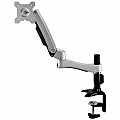Amer Mounts Long Articulating Monitor Arm with Clamp Base for 15"-26" LCD/LED Flat Screens - Supports up to 22lb monitors, +90/- 20 degree tilt and VESA 75/100