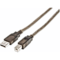 Manhattan Hi-Speed A Male/B Male USB Active Cable, 36' 1 thumbnail image