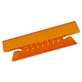 Oxford® Soft Flexible Color Tabs, 3 1/2", 1/3 Cut, Orange, Pack Of 25