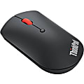 Lenovo ThinkPad Bluetooth Silent Mouse - Optical - Wireless - Bluetooth - Black - 2400 dpi - Scroll Wheel - 3 Button(s) 1 thumbnail image
