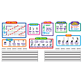 Trend Music Symbols Wipe-Off Bulletin Board Set, Set Of 20 Pieces