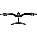Amer Mounts Stand Based Triple Monitor Mount for three 15"-24" LCD/LED Flat Panel Screens - AMR3S 1 thumbnail image