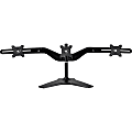 Amer AMR3S - Stand (desk stand) - for 3 LCD displays - steel, aluminum alloy - screen size: 15"-24" - desktop stand