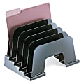 Office Depot® Brand 30% Recycled Large Incline Desktop Sorter, Black 1 thumbnail image