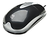 Manhattan Optical USB Mouse with Scroll Wheel, Black/Silver 1 thumbnail image