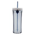 Contigo Lgx100a01 Shake & Go 20oz Insulated Tumbler (clear) - 20 fl oz - Clear 1 thumbnail image