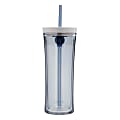 Contigo Lgx100a01 Shake & Go 20oz Insulated Tumbler (clear) - 20 fl oz - Clear