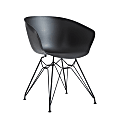 National® Deker 23"W Waiting Room Chair, Black/Black 1 thumbnail image